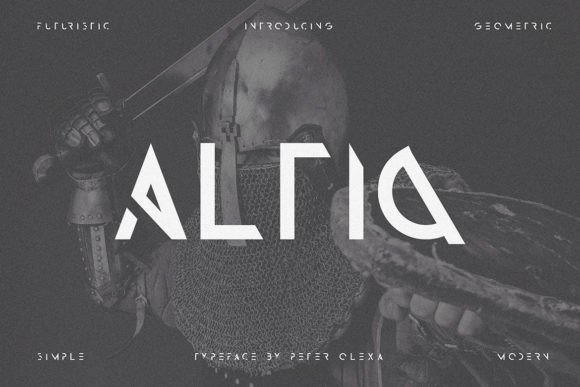 Altiq: A Modern Minimalist Font for Crafters and Designers
