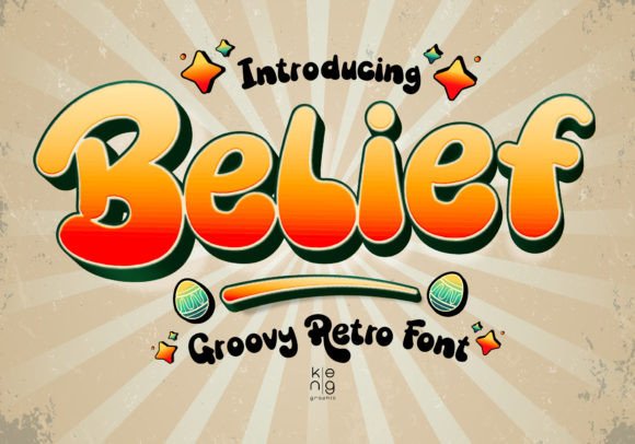 Belief Font: A Stylish Choice for Crafters and Designers