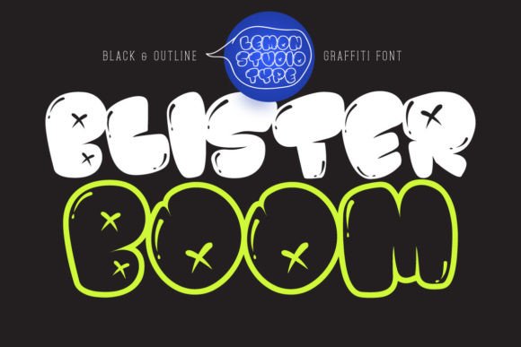 Blister Boom: A Bold Statement in Modern Typography