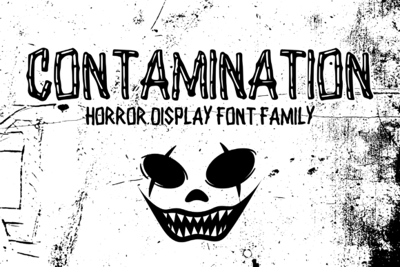 Contamination: A Font for Fear and Finesse