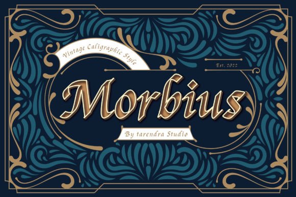 Discovering Morbius: A Bold Caligraphy Font for Creative Branding