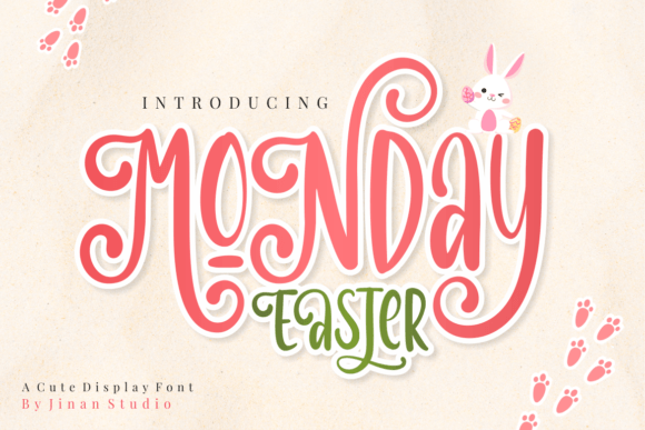 Easter Monday: A Handwritten Font for Creative Crafters