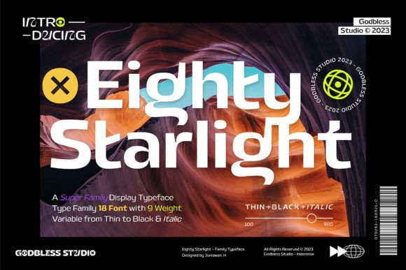 Eighty Starlight: The Font That Elevates Your Digital Presence