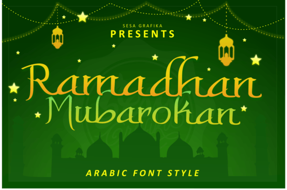 Font Choice That Speaks: Ramadhan Mubarokan for Editorial Design