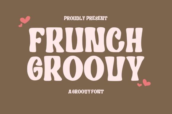 Frunch Groovy: A Display Font That Elevates Your Craft Projects
