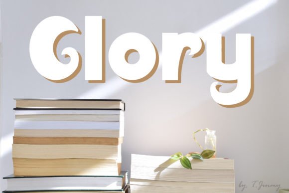 Glory Font: A Simple Elegance for Every Craft Project