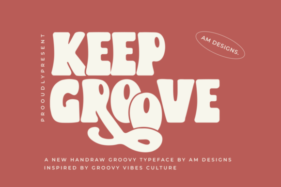 Keep Groove: A Playful Font for Creative Branding