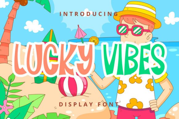 Lucky Vibes: The Perfect Display Font for Creative Crafters