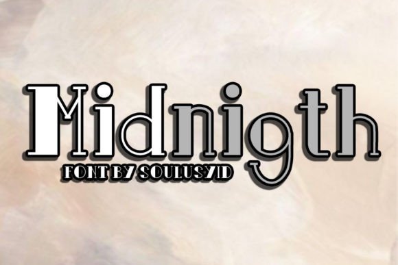 Midnigth: A Font That Adds Personality to Your Brand