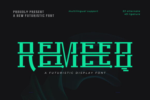 Remeeq: A Font That Redefines Modern Design