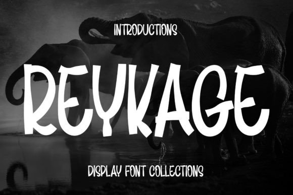 Reykage: A Font That Adds Luxury to Your Brand