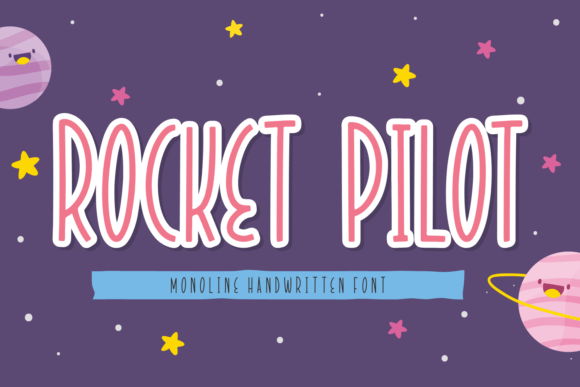 Rocket Pilot: A Font for Bold Editorial Statements