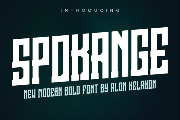 Spokange: The Font That Adds Personality to Every Project