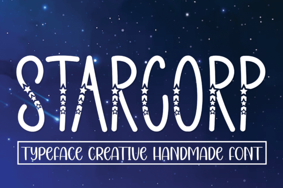 Starcorp: A Handwritten Font for Web Design and Brand Identity