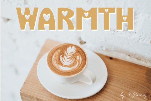 Warmth: A Font with Heart for Branding